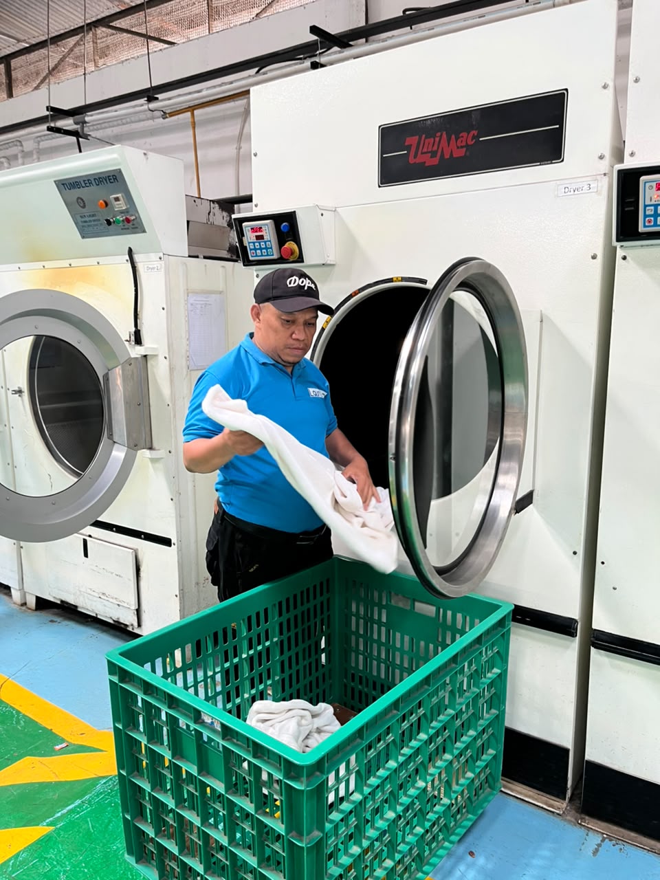 Proses Operasional Mesin Laundry Launtec